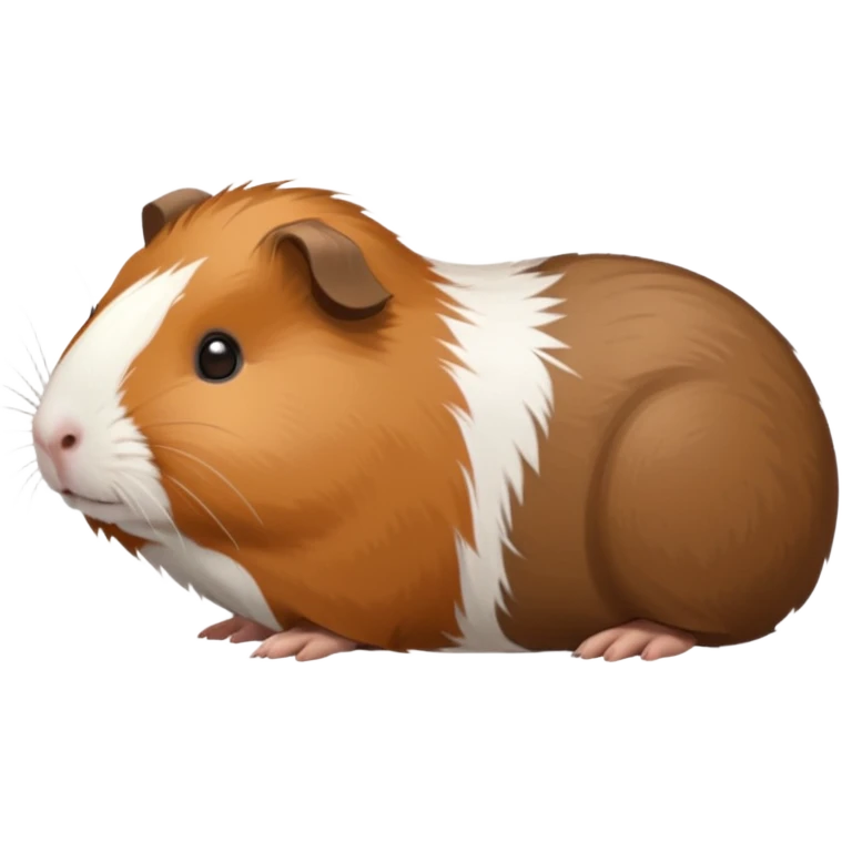 Realistic Guinea Pig side view emoji