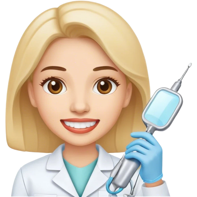 Dental technician woman emoji