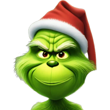 Grinch on a house emoji