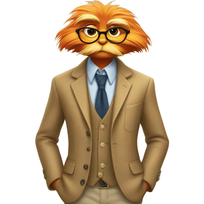 Preppy Lorax  emoji