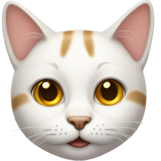cat is smirking emoji