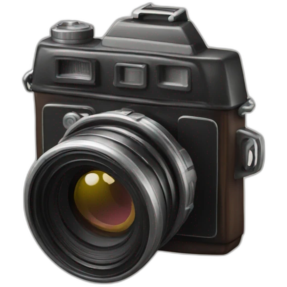 Analog camera film emoji