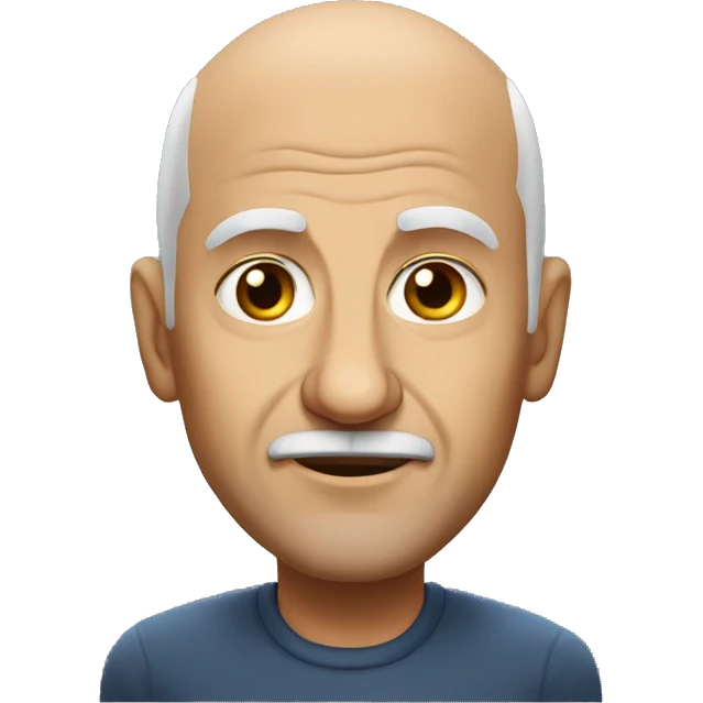 40 year olf bald greek father emoji