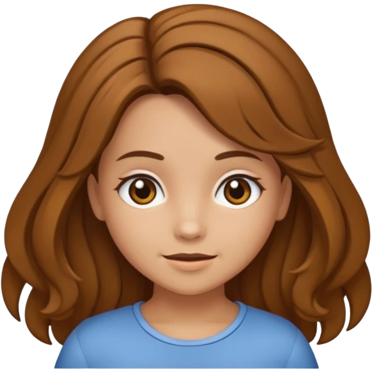 Gostaria que gerasse vários emojis de menina do cabelo cacheado grande, um castanho claro emoji