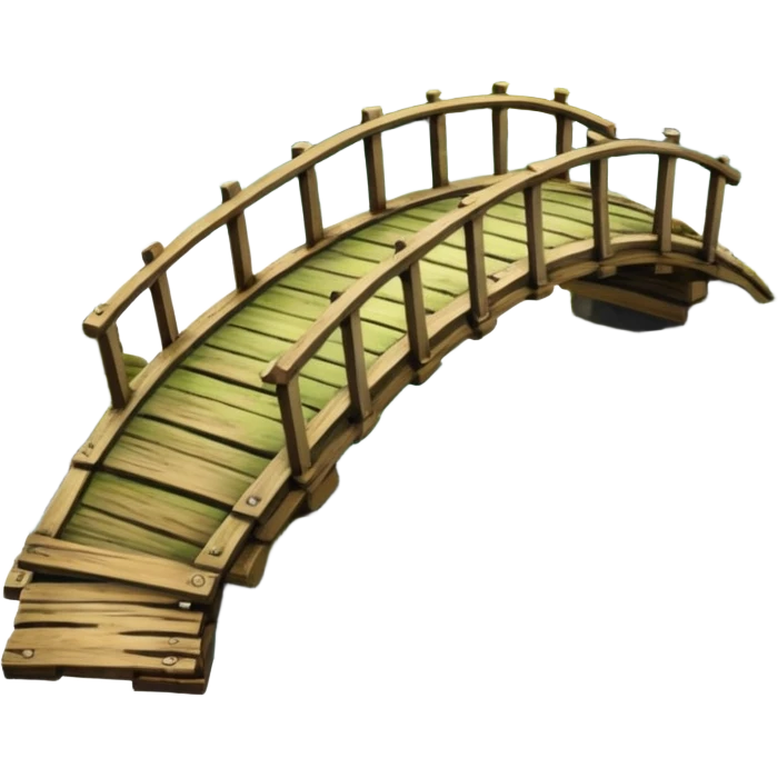 Japanese wooden bridge emoji