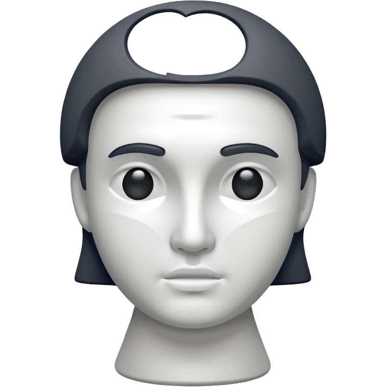 unfinished sculpture emoji