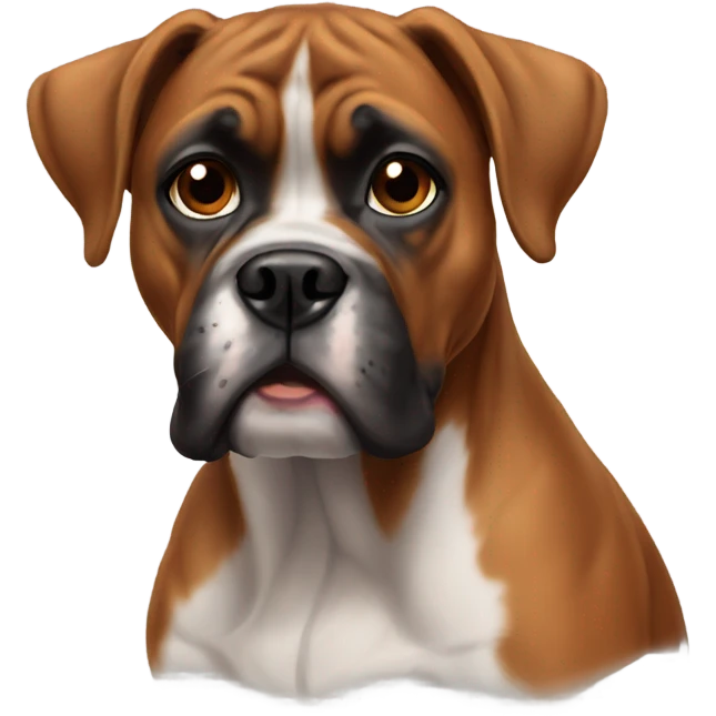 Boxer dog emoji