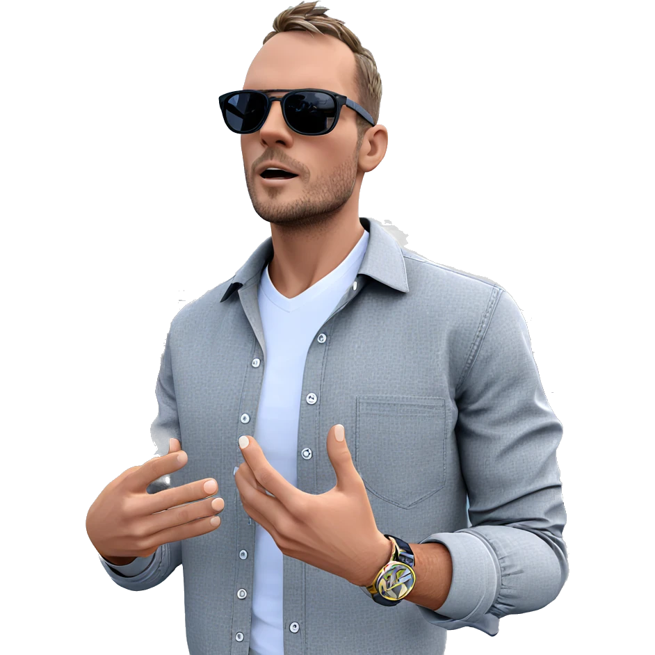 casual day with stylish boys emoji