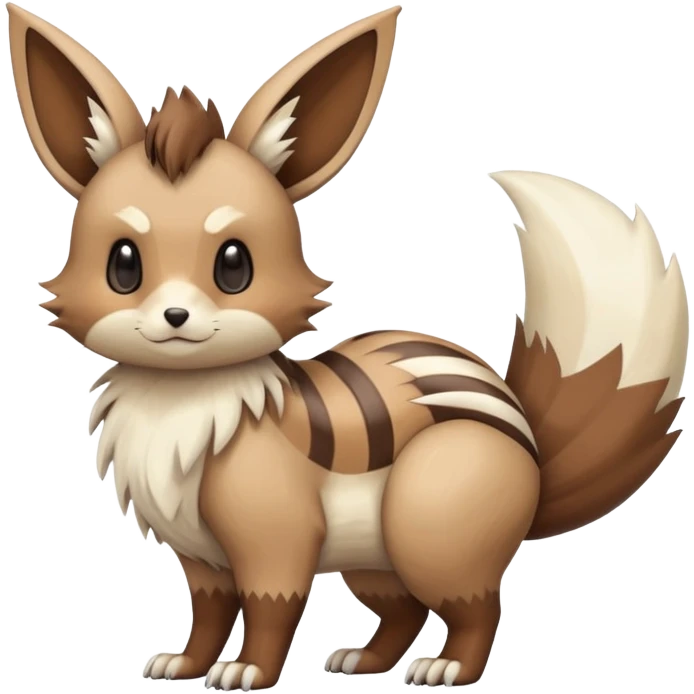 Eevee-Furret-Linoone-Hybrid (Full body) emoji
