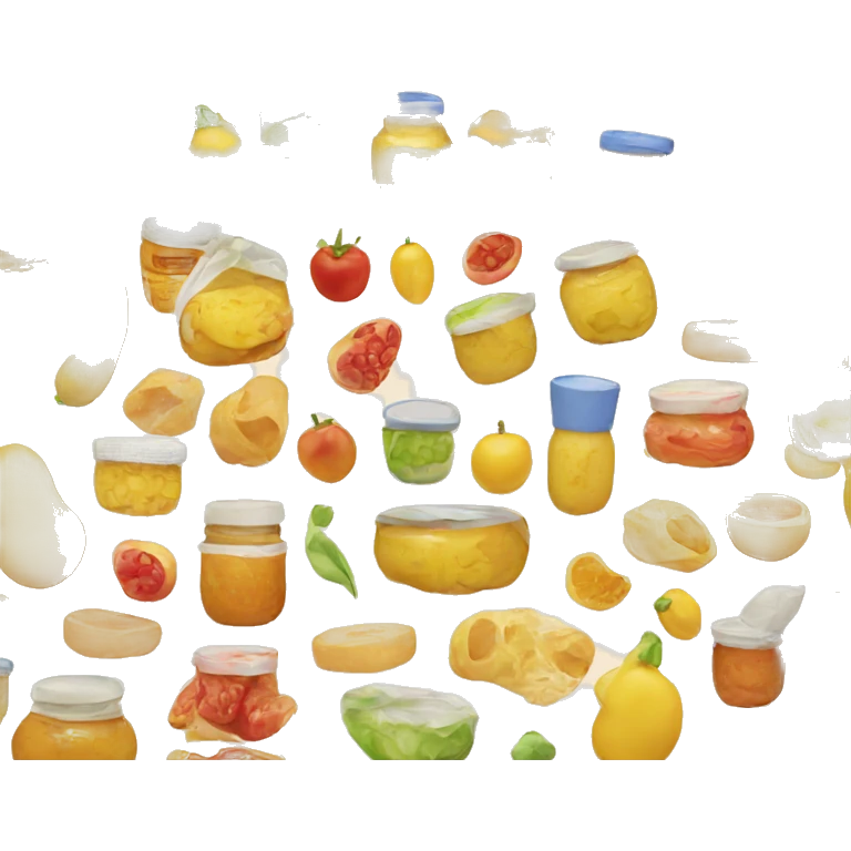 baby food emoji