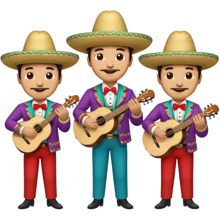 Mariachis emoji