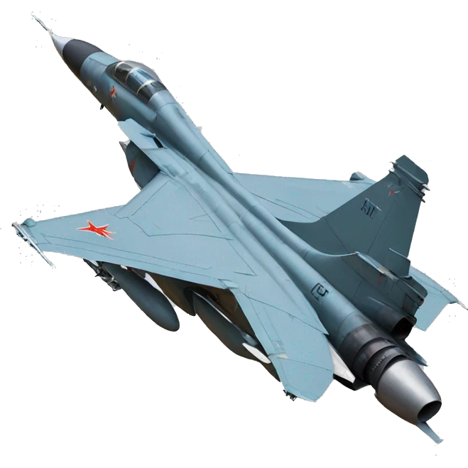 Mig 23 fighter jet emoji