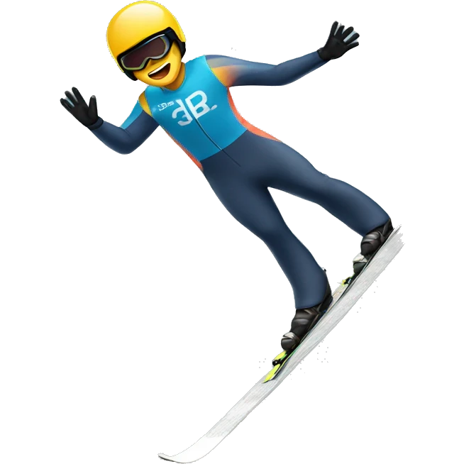 ski jumping emoji