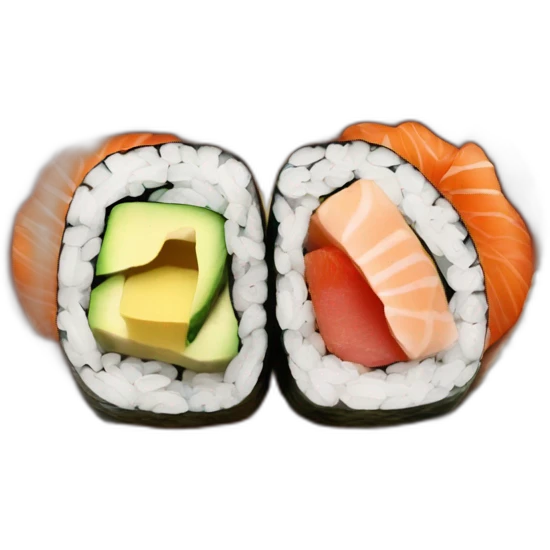 sushi heart emoji