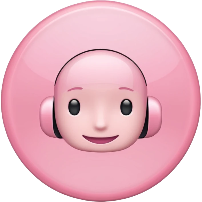 prime video aesthetic logo in pastel pink emoji