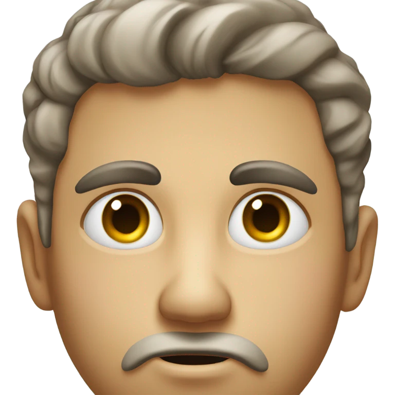 Crying man emoji