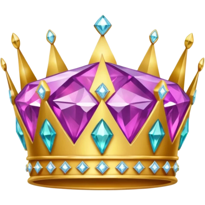 алмазная корона эмоджи emoji