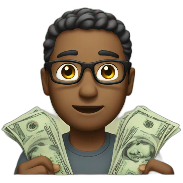 🧑‍💻 doing money emoji