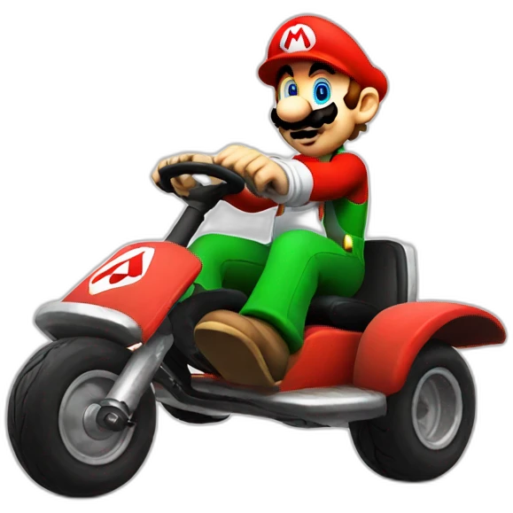 Mario kart emoji