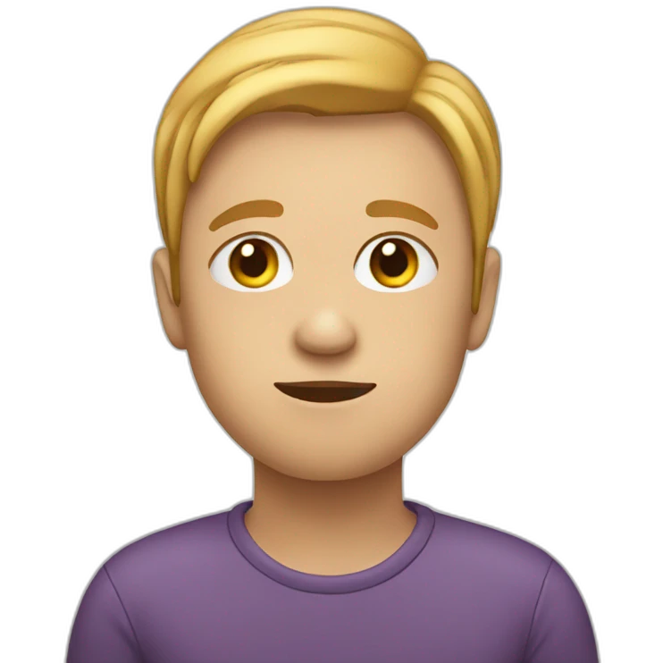 Person with mental disability emoji