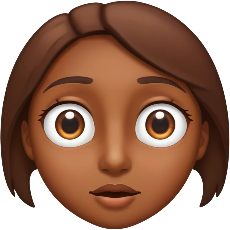 The eyes are directed upward emoji