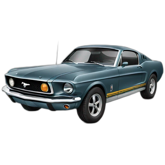 Mustang car emoji