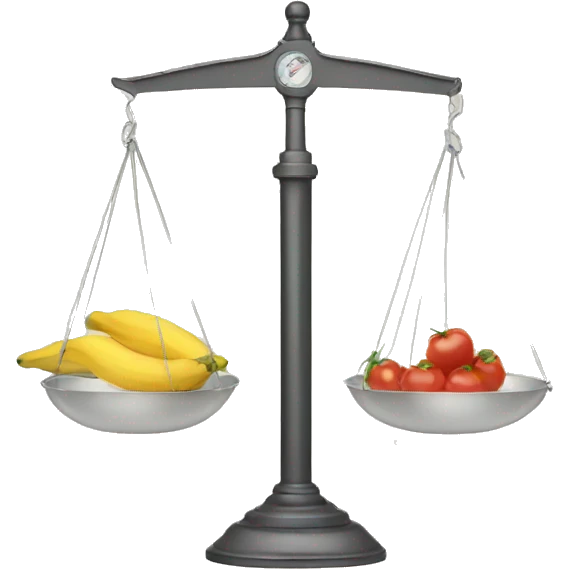food scale emoji