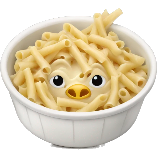 Chicken Alfredo pasta  emoji
