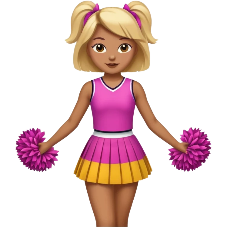 cheer leadẻ dress emoji