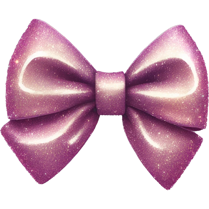 sparkly bow emoji
