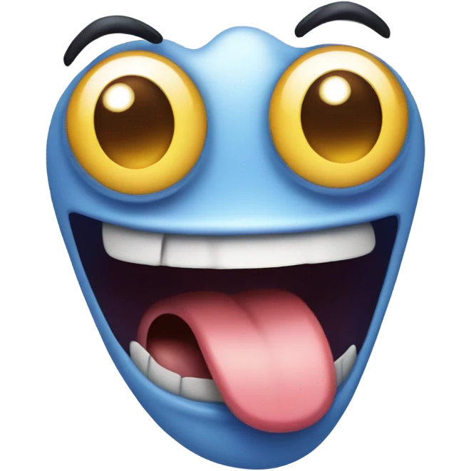 freaky licking and drooling emoji emoji