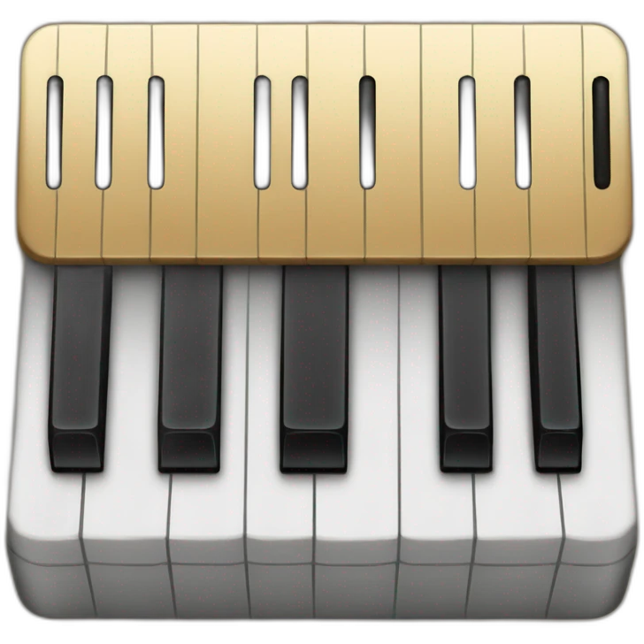 piano keyboard emoji