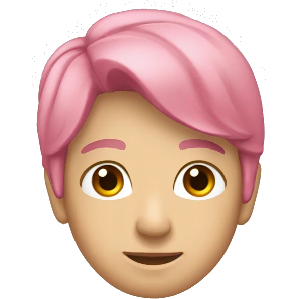 Розовое сердце emoji