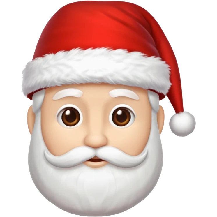 gorro do papai noel, apenas o gorro, sem nenhum rosto  emoji