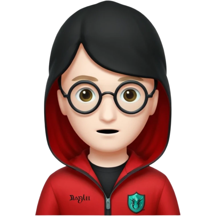 harry potter in squid game costume emoji