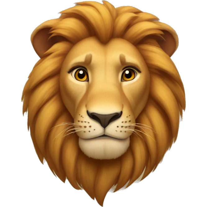 lion in lion king emoji
