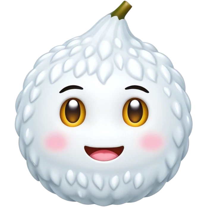 white sago  emoji