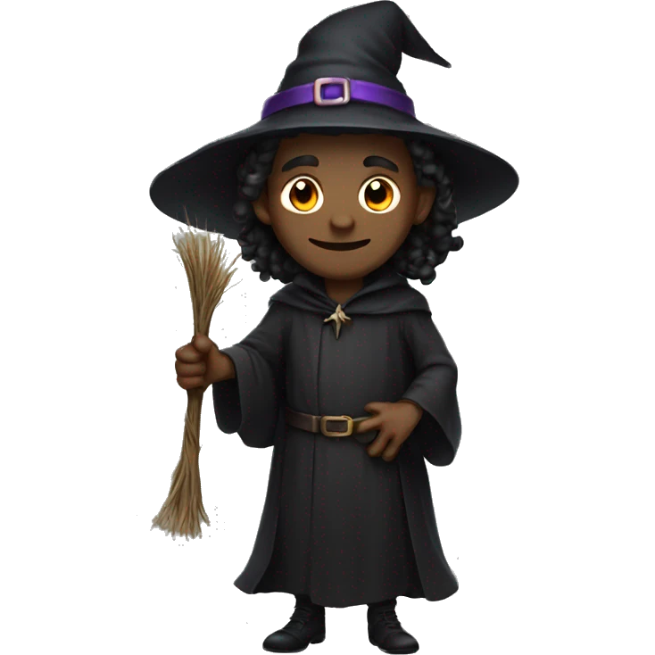 male witch emoji