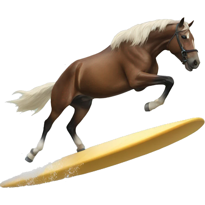 Horse Surfing emoji
