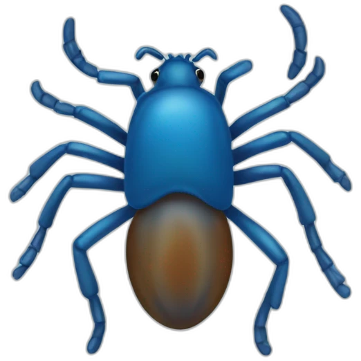 Tick blue color  emoji