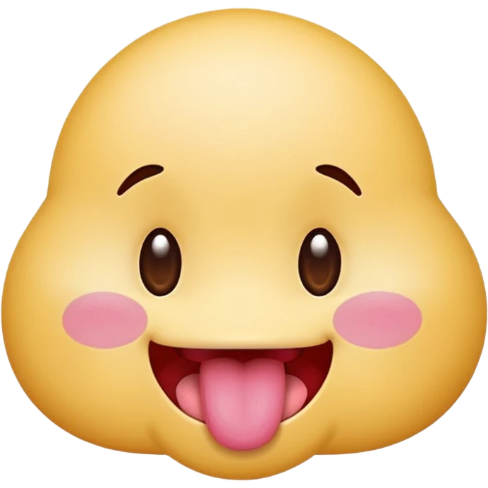 tongue out emoji kawaii face cute face :3 tongue out silly and fun adorable emoji emoji