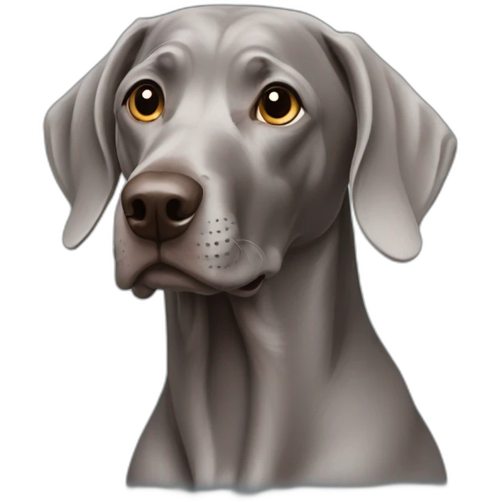 Weimaraner emoji