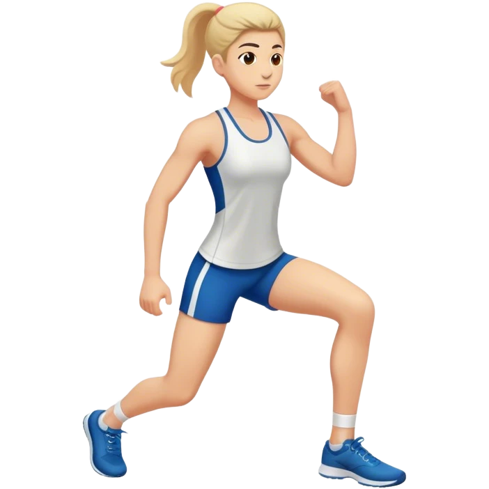 high-knees exercise emoji