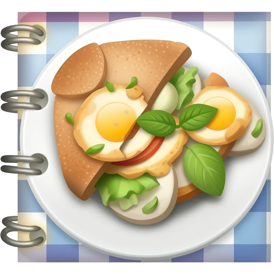 recipe booklet emoji