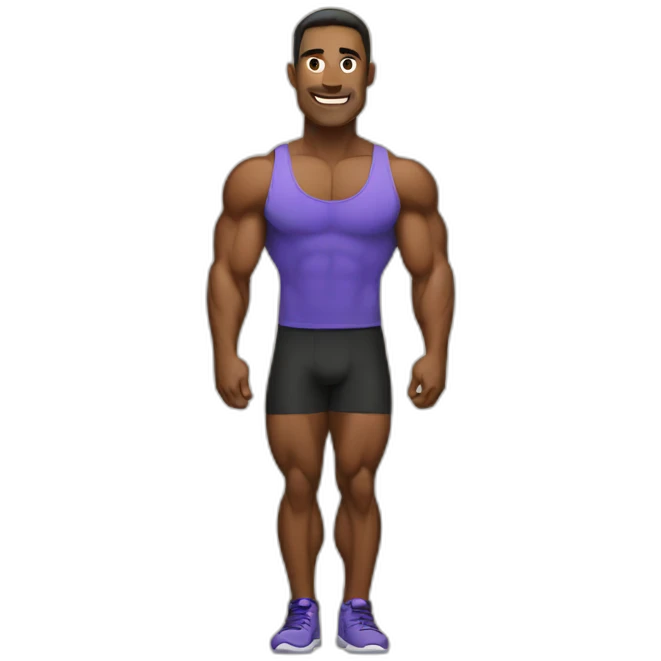 Bodybuilder emoji