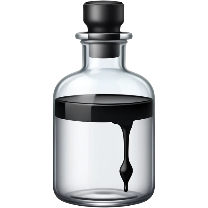 Ink bottle emoji