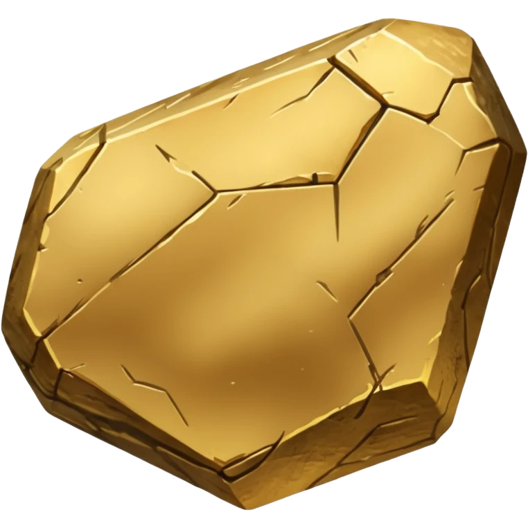 do  gold brut stone  emoji