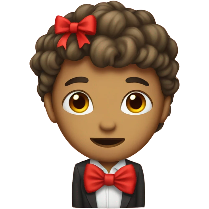 a Red bow  emoji