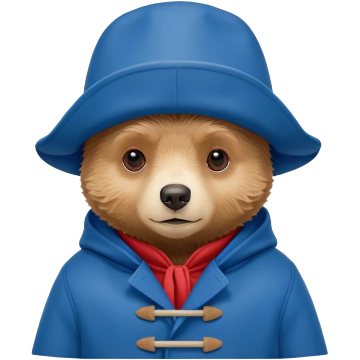 Paddington bear emoji
