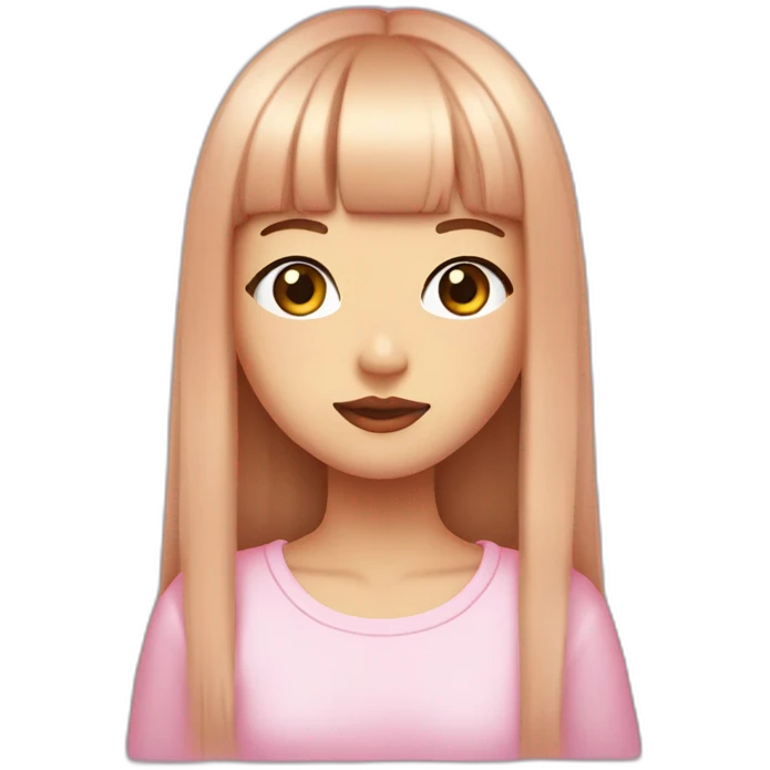 Lisa de Blackpink emoji